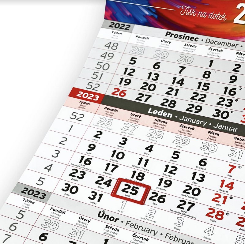 Kalendáře a diáře Tiskap